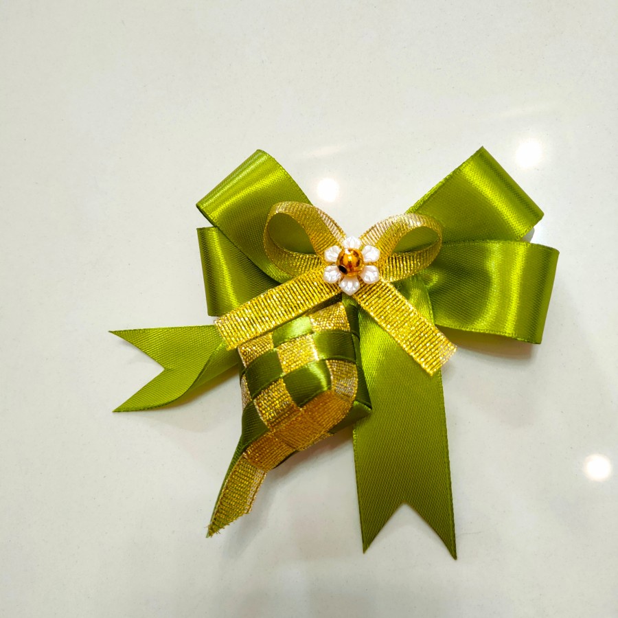 

TERMURAH!!!!!!!!!!!!!!! Pita Hampers Lebaran Hijau Ketupat 10x10 Murah - PALING DICARI