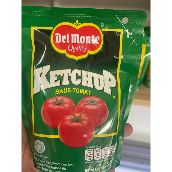 

DELMONTE SAUS TOMAT POUCH 200 GR