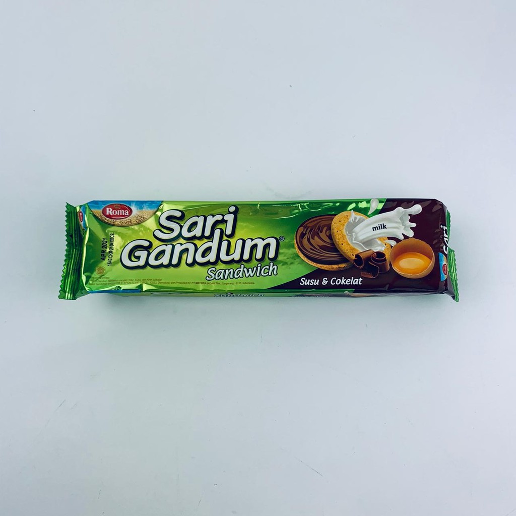 Roma sari gandum / Sandwich / coklat / 108g