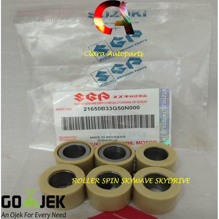 ROLLER SPIN ROLLER SKYWAVE ROLLER SKYDRIVE ROLLER SUZUKI SPIN 125 15gr