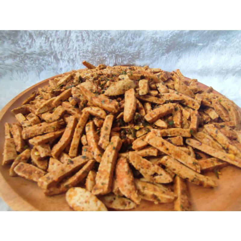 

Basreng pedas daun jeruk 150 gram