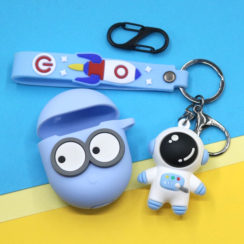 Case Pelindung Headset Bluetooth Motif Kartun Astronot Luar Angkasa Untuk Redmi AirDots3 Pro