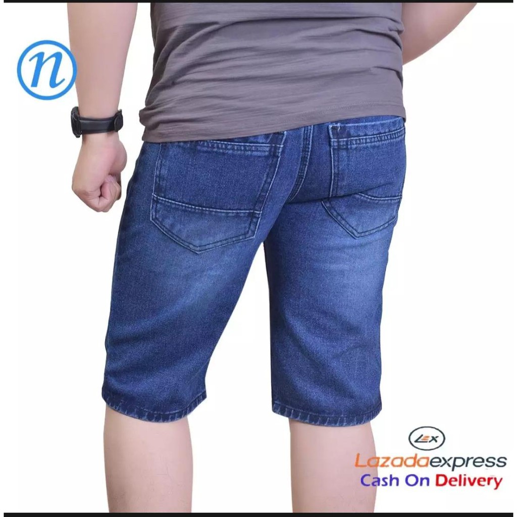 celana jeans pria pendek