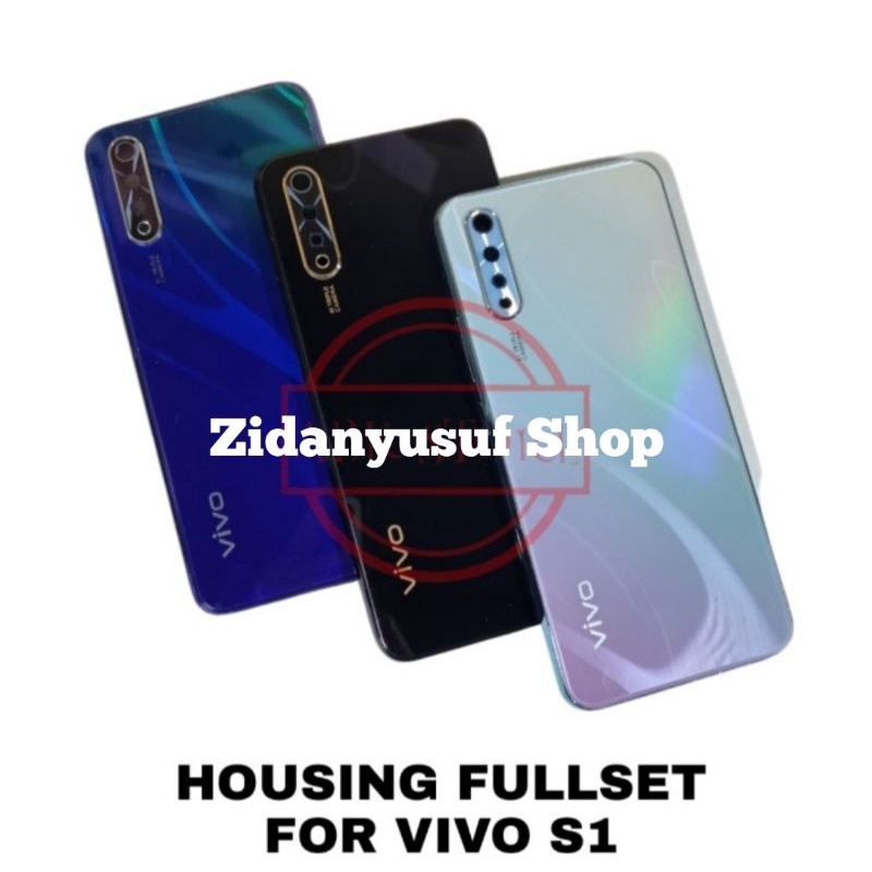 BEZZEL+ BACKDOOR KESING CASING FULLSET VIVO S1 ORIGINAL