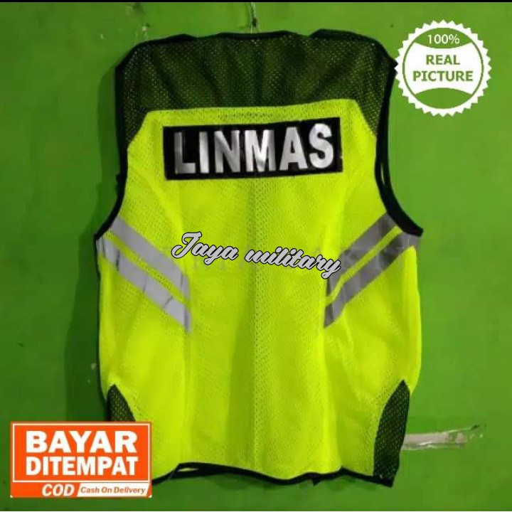 Rompi Linmas Hijau Rompi Jaring Rompi Linmas Terbaru