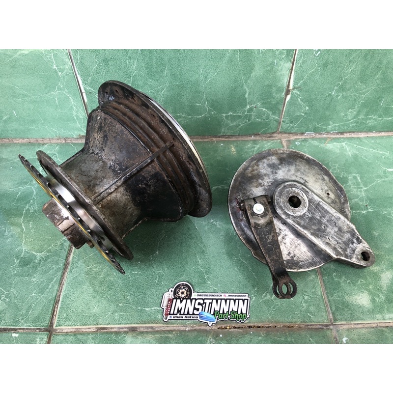 tromol belakang dt original pnp honda rm kaze w 175 ninja baut gear 4 yamaha