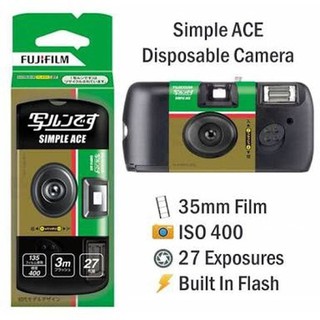 Fujifilm Fuji Film Disposable Camera Japan ISO 400 Kamera Instant
