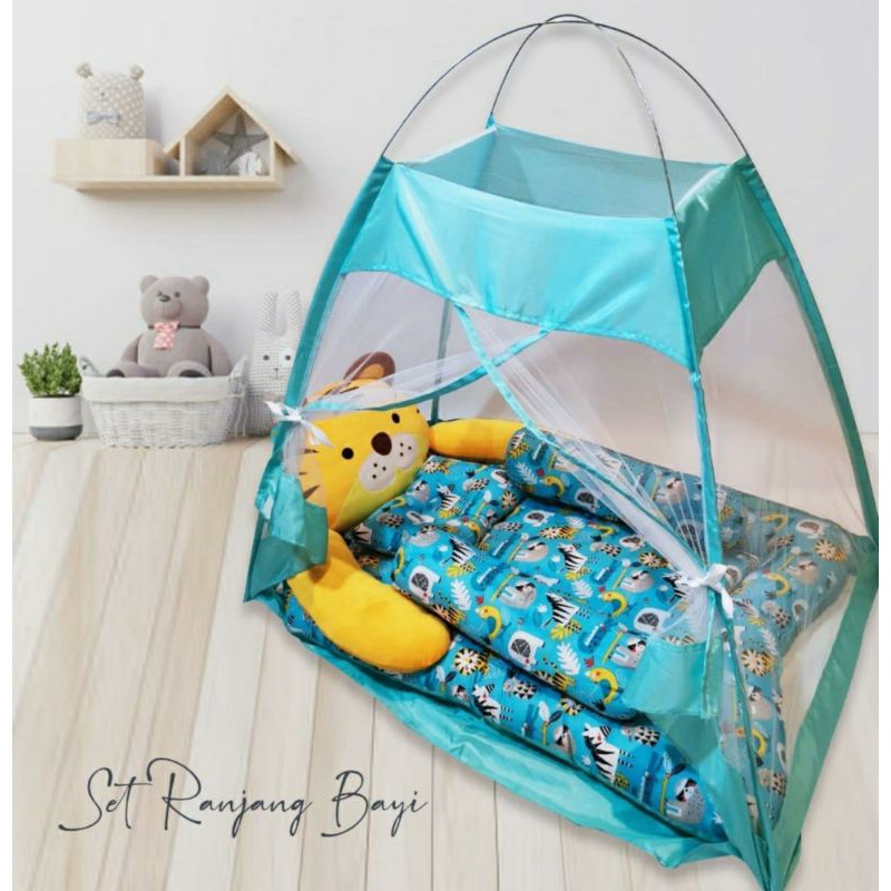 SET RANJANG BAYI + KELAMBU KARAKTER