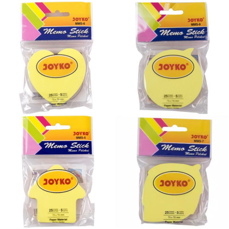 

Memo Stick/Memo Tempel Joyko MMS-5/MMS-6/MMS-7/MMS-8 (Bentuk)