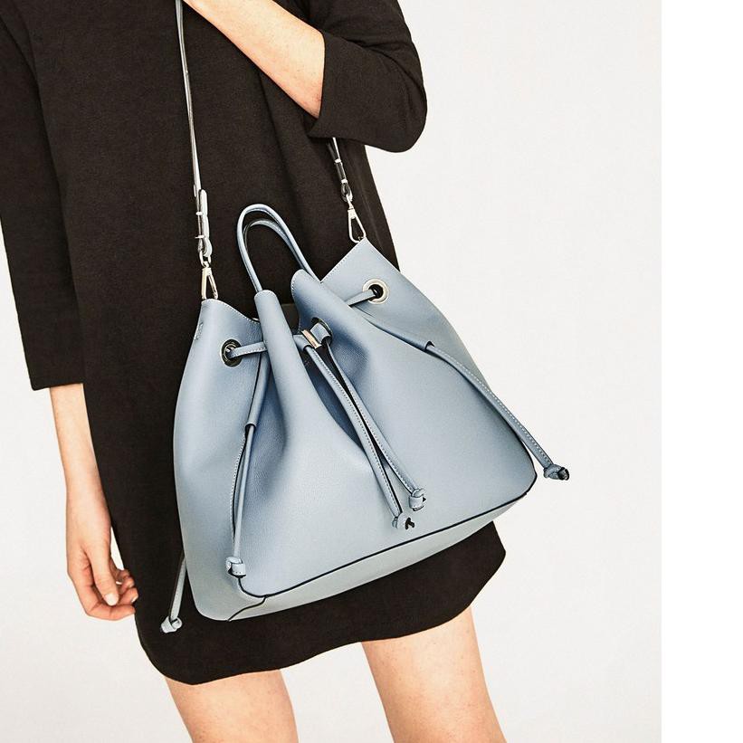 ℮ Tas zara 8849 original serut tote fashion bag ♦