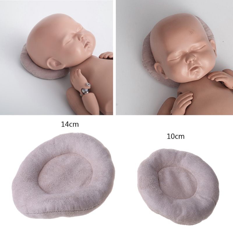 Mary 2pcs / Set Bantal Kepala Bayi Newborn Untuk Properti Foto
