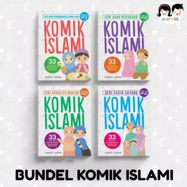 [Paket Hemat] Seri Komik Islami untuk Anak (100% Original)