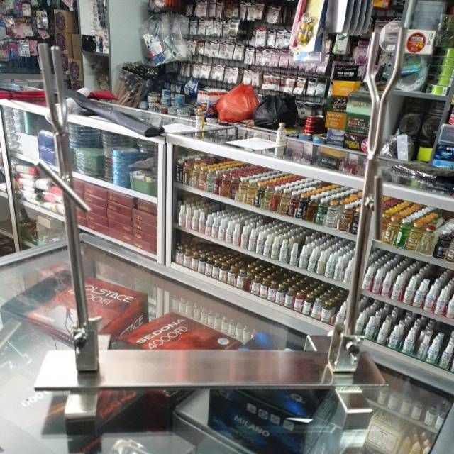 Cagak Joran Pancing Duduk Besi