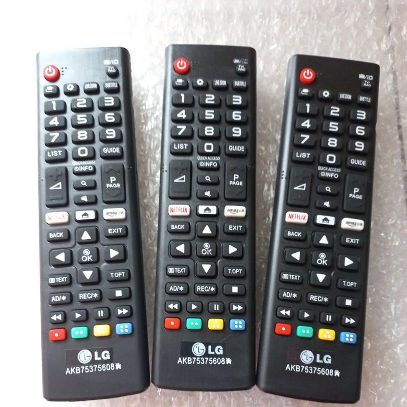 REMOT REMOTE TV LG LCD LED Smart TV Netflix AKB75375608 Original Pabrik / KW