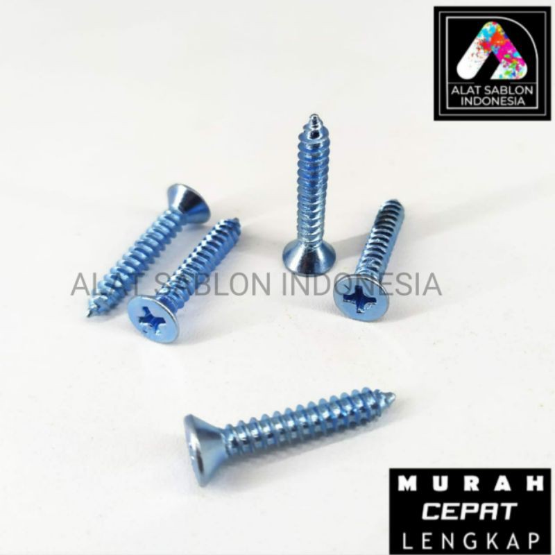 SEKRUP LANCIP 1 INCHI BAUT LANCIP HARGA PER 10PC