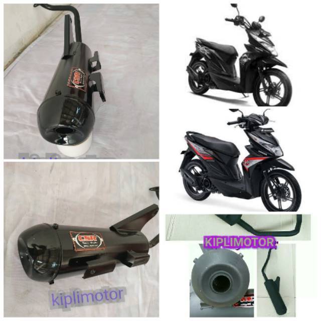 Knalpot Racing bobokan Beat all beat street