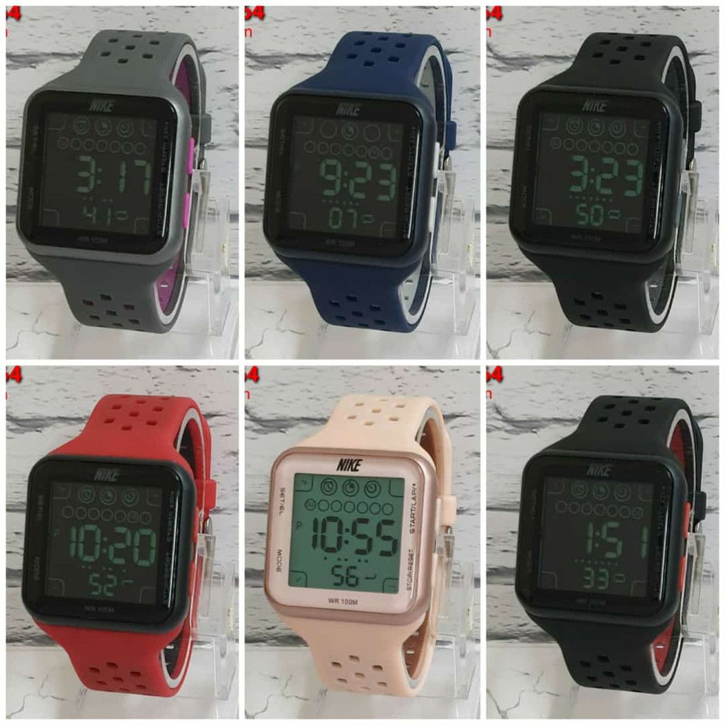 JAM TANGAN SPORTY NIKE DIGITAL G-167 SEGI
