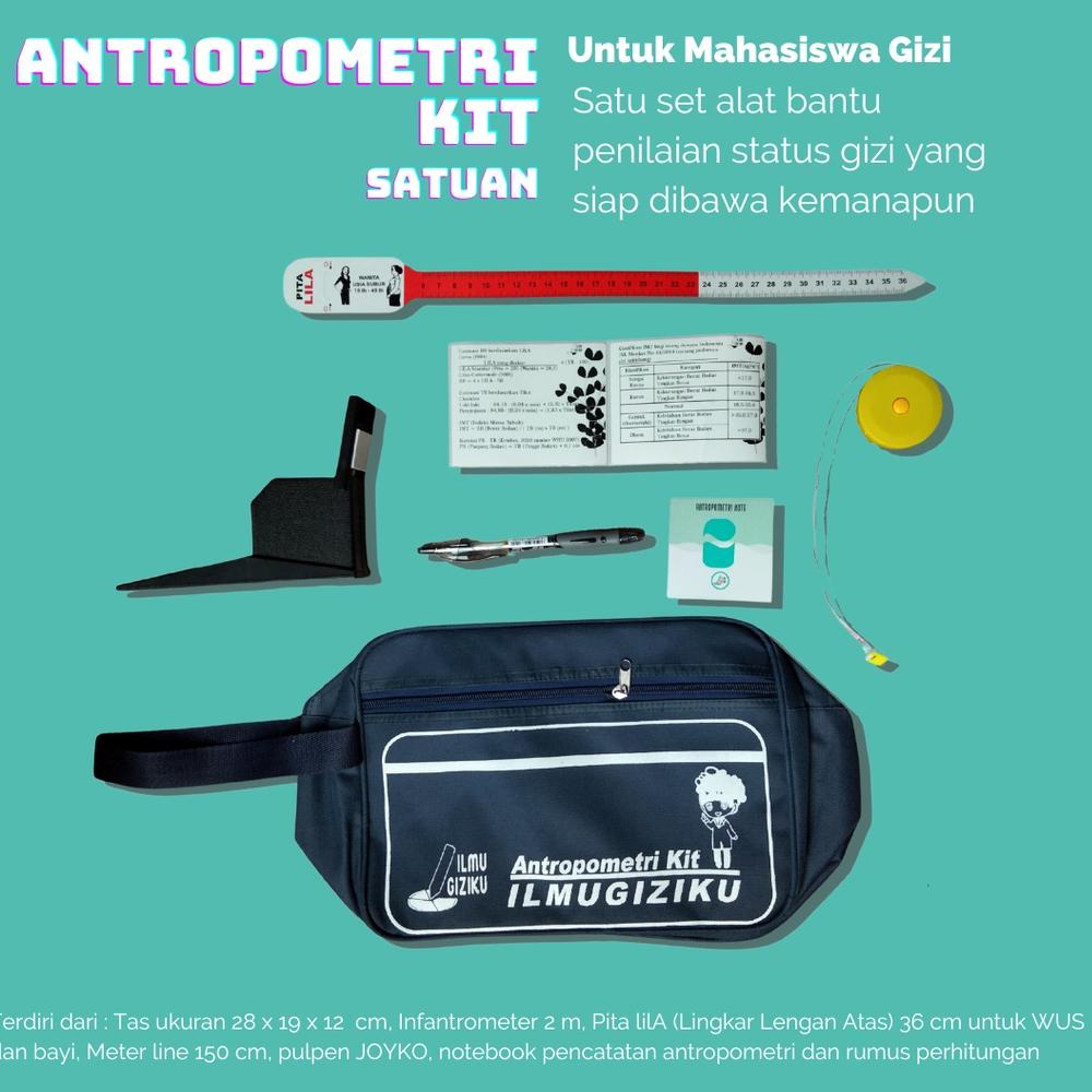 

7B8 Antropometri Kit untuk mahasiswa Gizi | Alat Penilaian Status Gizi✴ (Pasti Murah)Diskon ➶
