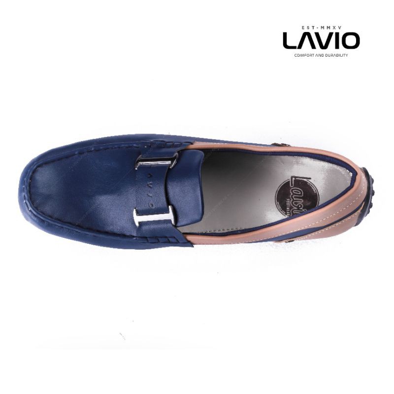 Lavio Yuki Sepatu Pantofel Casual Slip On Pria Terlaris