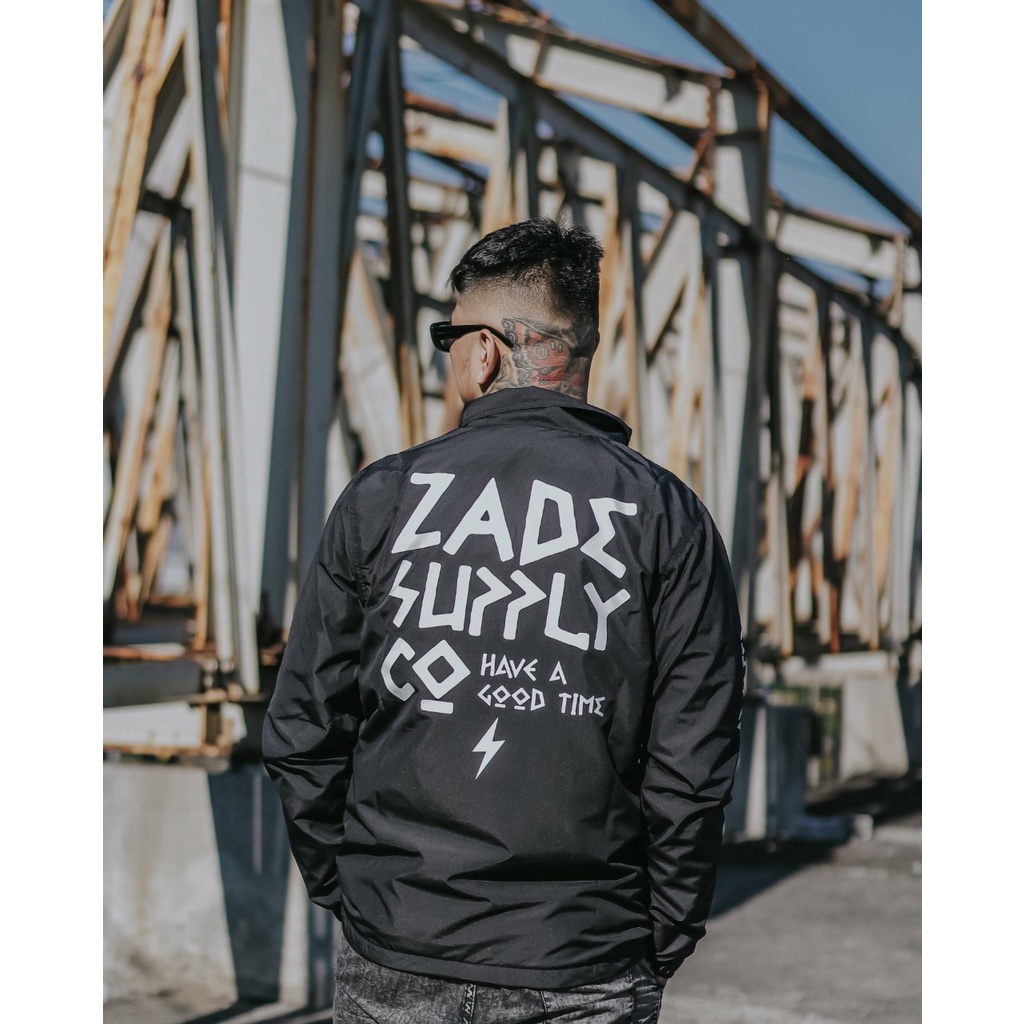 Jaket Coach Zade Supply Have A Good Time Jaket Parasut Jaket Pria Jaket Salvio Hexia Jaket Distro