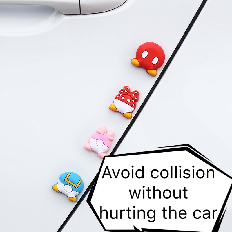 For car anti-scratch strips GM cartoon cute anti-collision strips