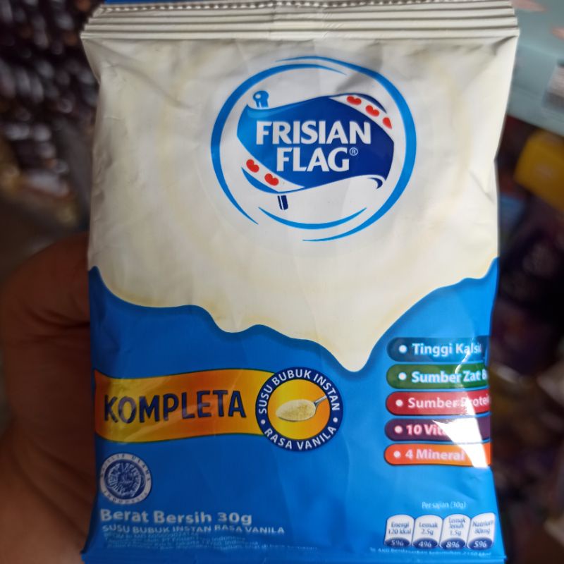 

Susu Serbuk Bubuk Bendera Rasa Vanila 30g Renceng