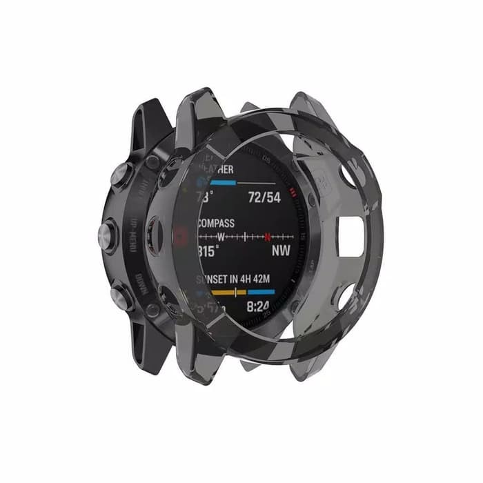 Garmin Fenix 6/6 Pro Case Silicone Protection Case Cover pelindung