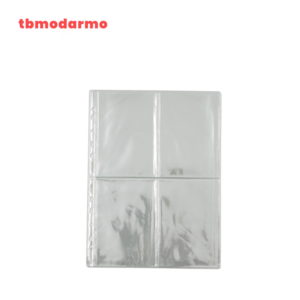 TBMO Bantex Collector Sleeve A4 Photocard 4P Clear 2153 08