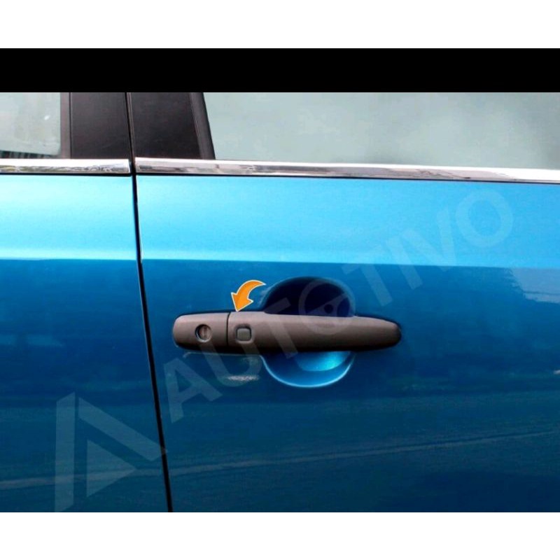 Cover Handle Suzuki Ignis hitam doff