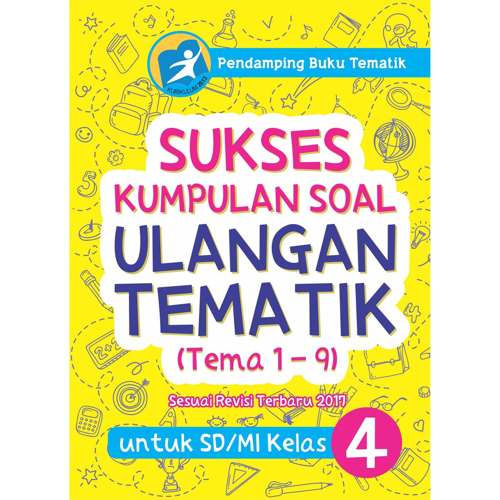 Buku Kelas 4 Sd Sukses Kumpulan Soal Ulangan Tematik Shopee Indonesia