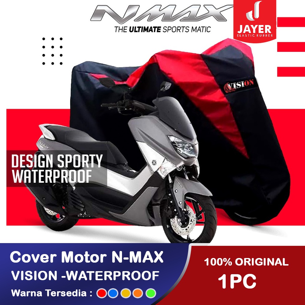 Sarung Motor Cover Motor Nmax Anti air Sarung Motor pelindung panas hujan outdor Vision