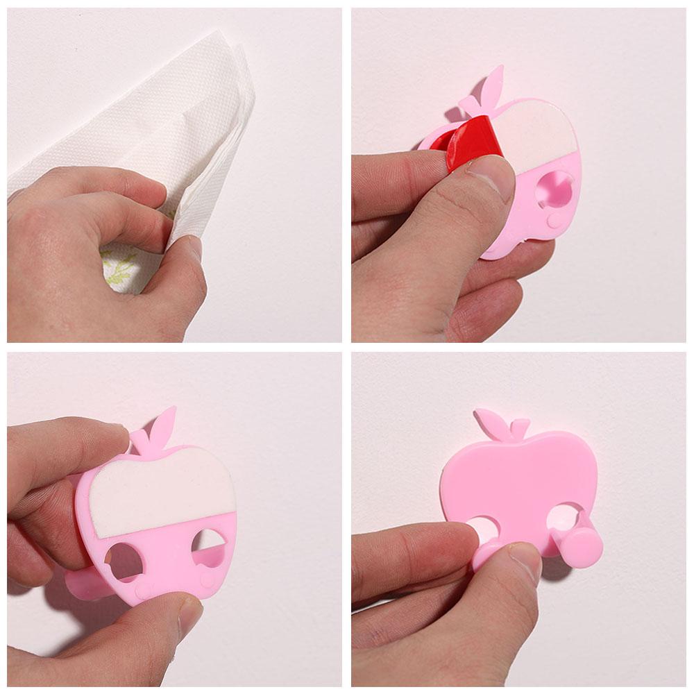 Solighter Random Color Finishing Plug Holder Pemakaian Rumah Tangga Rak Multifungsi Tempel