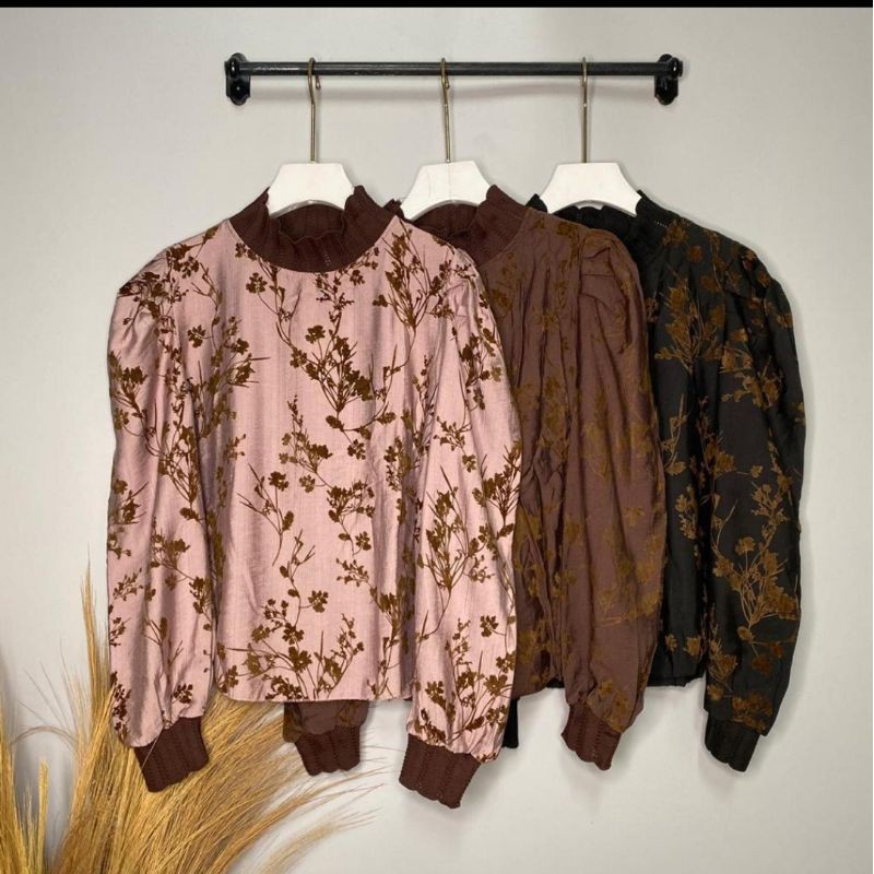 Atasan Blouse Wanita Premium Top Atasan