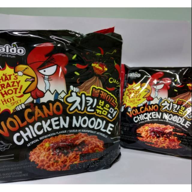 Paldo Volcano Chicken Noodle Exp April 2021 Shopee Indonesia