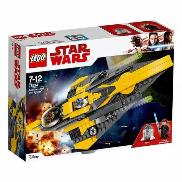 (SALE) LEGO STARWARS Anakin's Jedi Starfighter #75214
