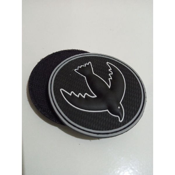 patch rubber logo kesatuan gegana.3D.timbul