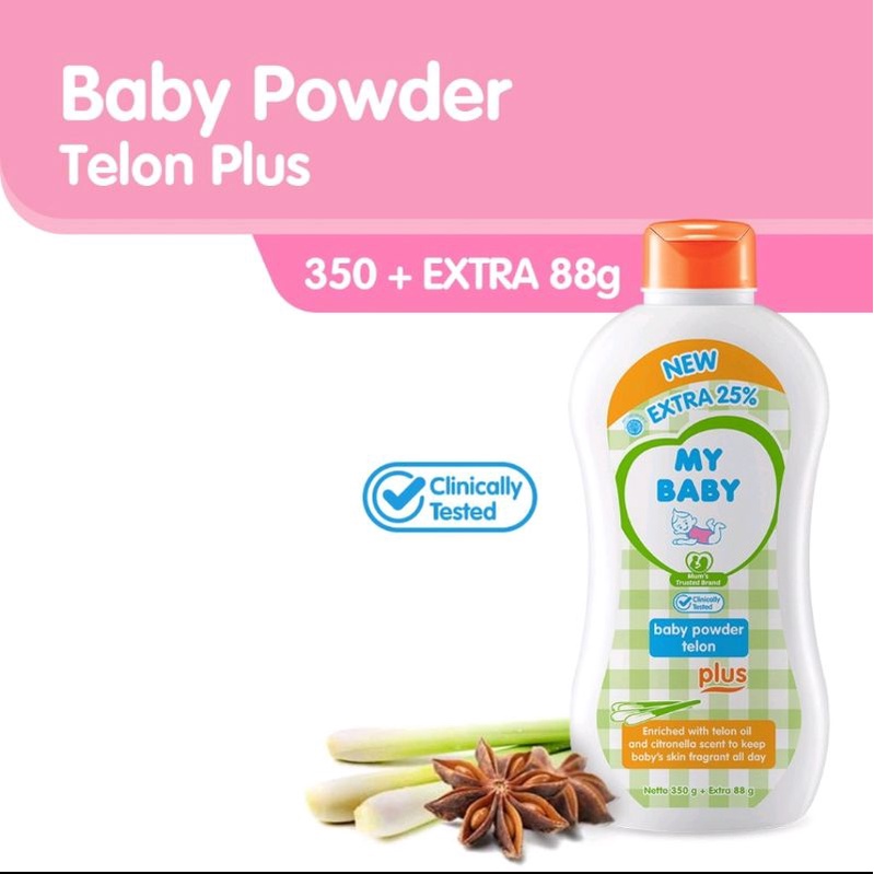 My Baby Powder Telon Plus 350g