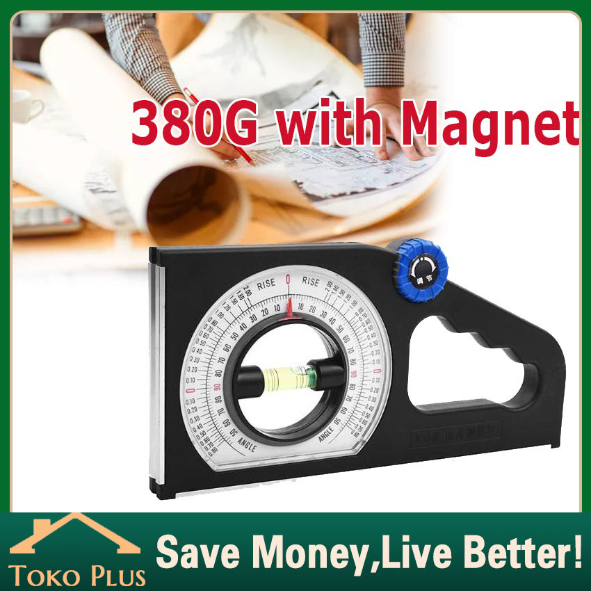 

Rotary Angle Meter Protactor Inclinometer/Alat Ukur Sudut Kemiringan Waterpass Inclinometer Waterpass Angel Meter / Tilting Meter / Slope Meter