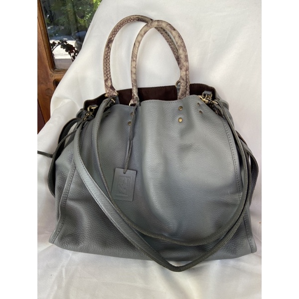 tas kulit asli preloved second seken