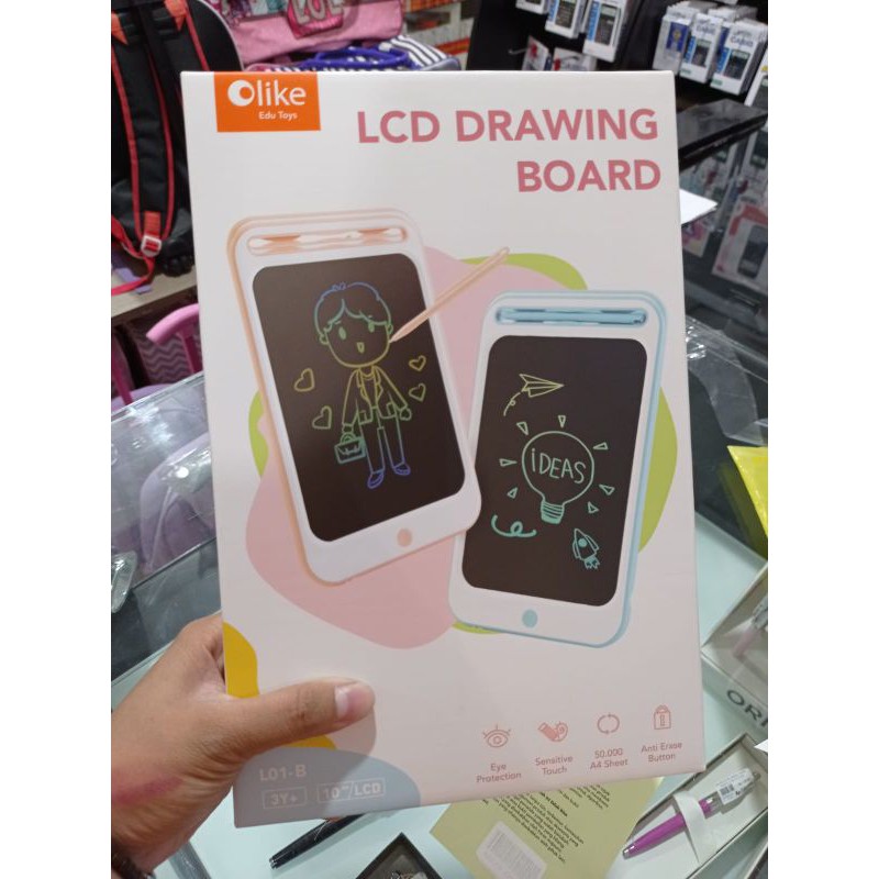 LCD DRAWING/MAINAN ANAK/MAINAN EDUKASI MENARIK