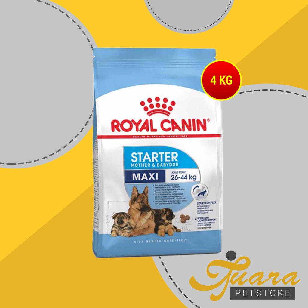 Makanan Anjing Royal Canin Maxi Starter Mother &amp; Babydog 4 Kg