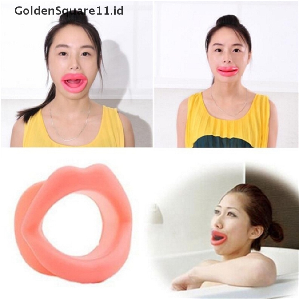 Silicone Anti-Wrinkle Anti-Aging Face Slimmer Muscle Exercise Lip Trainer ta 