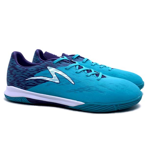 Sepatu Futsal Specs Accelerator Alpha Pro IN Original - Aqua/Astral, 43