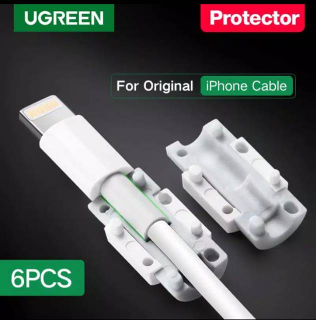 Ugreen Cable Protector 6 Pack Pelindung Kabel