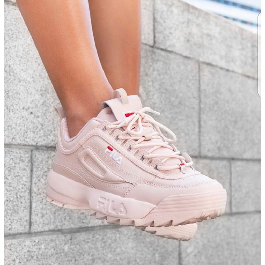 Sepatu Sneakers Disruptor II 2 Pale Pink Import