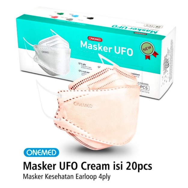 Masker Onemed KF94 Masker Medis UFO Onemed Masker Medis