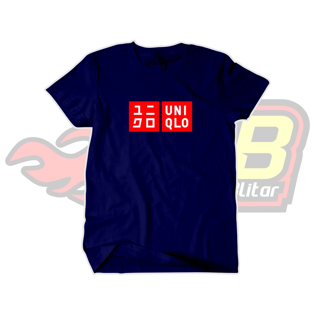 Kaos Distro Pria Katun Uniqlo