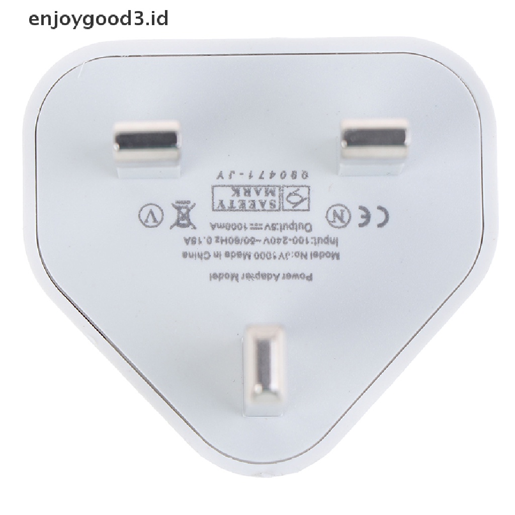 (Rready Stock) Adaptor Charger 1 Port USB 3 Pin UK ORIGINAL