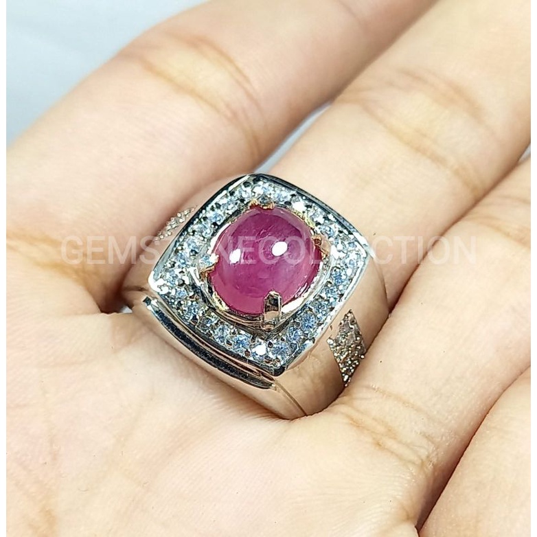 BATU RUBY ASLI NATURAL KEKERASAN 9 MOHS
