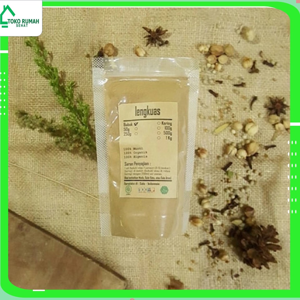 

LENGKUAS / LAOS BUBUK 250 GRAM - Alpinia Galanga - MURNI - JSR
